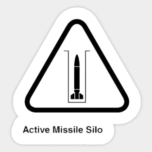 Active Missile Silo Sticker